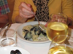 Risotto Mussles